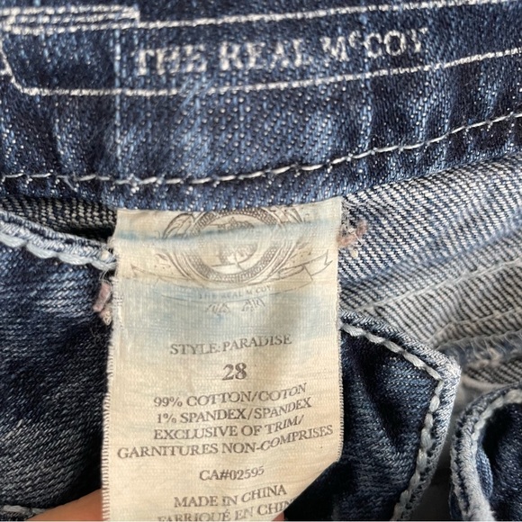 Bootlegger Premium Low rise / Waist Straight Leg Jeans - Picture 6 of 10